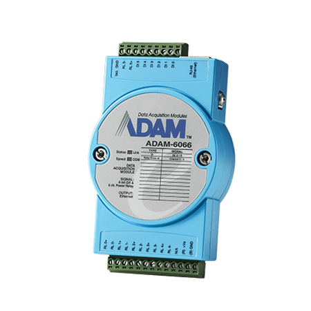 ADVANTECH 6 Do/6 Di Power Relay Module ADAM-6066-D